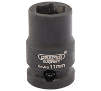 Draper Esperto 11mm 1cmD 6 Punto Urto Presa Standard Lunghezza Hi-Torq 06870