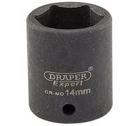 Draper Esperto 14mm 0.6cmD 6 Punto Urto Presa Standard Lunghezza Hi-Torq 05059
