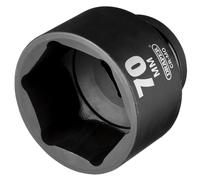 Draper Esperto 70mm 1 " D 6 Punto Metrico Urto Presa Standard Alta Torsione