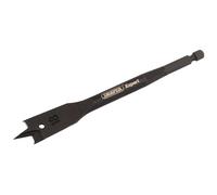 Draper Esperto Piatto Legno Punta 18mm 6mm 1/4 Esagono Gambo Precisione Central