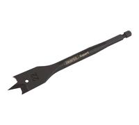 Draper Esperto Piatto Legno Punta 22mm 6mm Gambo Precisione Centrale Punto 17433