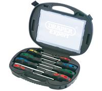 Draper Esperto Screwdriver Set IN Custodia 8 Pezzi Colore Codice Maniglie 40002