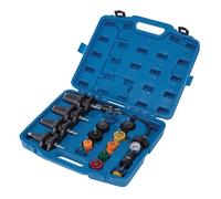 Draper Esperto Universale Pressione Test Kit 15 Pezzi Con Cono Adattatori 21439