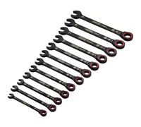 Draper Expert 03896 Hi-Torq Metriche Chiave a Cricchetto Set Nero 12Pc