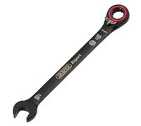 Draper Expert 03900 - Chiave combinata reversibile a cricchetto HI-TORQ, 10 mm, colore: nero