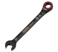 Draper Expert 03902 - Chiave combinata a cricchetto reversibile con sistema metrico, 12 mm, colore: nero