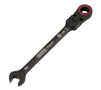 Draper Expert 03914 - Chiave combinata a cricchetto con testa flessibile metrica HI-TORQ, 8 mm, colore: nero
