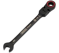 Draper Expert 03914 - Chiave combinata a cricchetto con testa flessibile metrica HI-TORQ, 8 mm, colore: nero