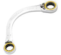 Draper Expert 03937 Hi-Torq 2-Ring R. Mezza Luna Chiave 19x22mm