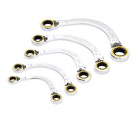 Draper Expert 03941 Hi-Torq 2-Ring R. Mezza Luna Chiave Set 5 PC