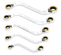 Draper Expert 03947 Hi-Torq 2-Ring R. S-FORMA Chiave Set 5 PC