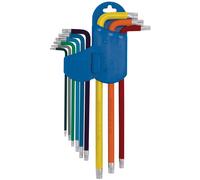 Draper Expert 04926 Torx a Stella M.extra-Lunga Braccio Chiave Set C / Coded 9Pc