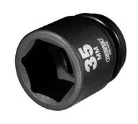 Draper Expert 05015 Chiave a bussola a impatto con attacco quadro, a 6 punti, 35 mm 3/4"