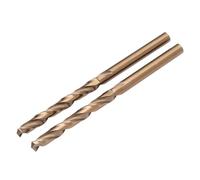 Draper Expert 08915 - Punte per trapano in cobalto HSSE M35, 5,0 x 86 mm, per acciaio legato, leghe di titanio, acciaio inossidabile, acciaio temprato, ghisa e acciaio al carbonio, 2 pezzi