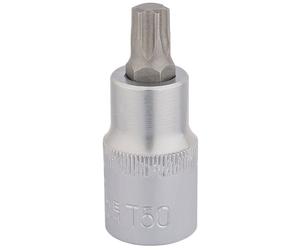 Draper Expert 16317 T50 X 55mm 1.3cm Quadro Dr. Torx a Stella Presa Punta