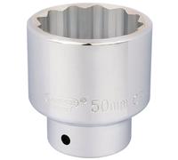 Draper Expert 16707 3/4" Sq. Dr. 12 Punti Socket (50Mm)