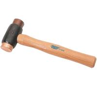 Draper Expert 20088 - Martello con testa in rame e pelle grezza, 1100 g, colore: Blu