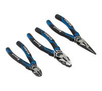 Draper Expert 28033 Alto Leva Pinza Set, Blu (3 Pezzi)