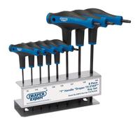 Draper Expert 33872 Impugnatura Morbida 'T' Manico Torx a Stella Chiave Set (8