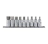 Draper Expert 41421cm Quadro Dr. 55mm lungo Metrico Esagonale Presa Bit Set 9 PC