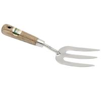 Draper Expert 44987, Forcone a 3 Denti in Acciaio Inox e Manico di Frassino Certificato