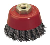 Draper Expert 52630 60mm X M10 Twist Nodo Spazzola A Coppa IN Fil Di Ferro