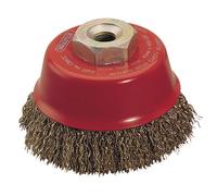 Draper Expert 52634 60mm X M10 Increspato Spazzola A Coppa IN Fil Di Ferro