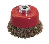 Draper Expert 52636 80mm X M14 Increspato Spazzola A Coppa IN Fil Di Ferro