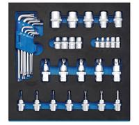 Draper Expert 63512 Cacciavite Inserto Punta & Tx Chiave 1/2 Cassetto Eva 35Pc
