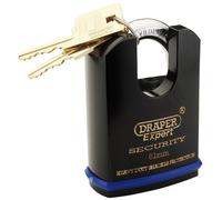 Draper Expert 64198 61mm Resistente Acciaio Inossidabile Lucchetto & 2 Chiavi