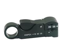 Draper Expert 64953 Knipex - Attrezzo spellafili coassiale regolabile, 4-10 mm