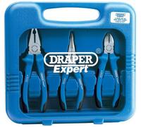 Draper Expert 69289- Set pinze, impugnatura morbida, 3 pezzi - NUOVO