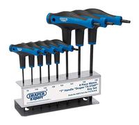 Draper Expert 8 Piece Soft Grip "T Handle Draper Tx-Star & # 174; set di chiavi