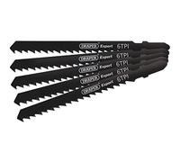 Draper Expert 81725 100 mm DT144D Set di lame per sega da intaglio, nero (5 pezzi)