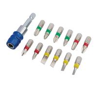 Draper Expert 82401 Colorato Cacciavite Set Punte con Magnetico Porta (13 Pezzi)