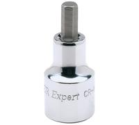 Draper Expert - Chiave a bussola esagonale con inserto, in acciaio cromo vanadio, attacco quadro da 3/8", lunghezza totale 5 cm 6 mm