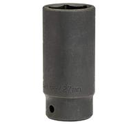 Draper Expert HI-TORQ® 12748 - Bussola a percussione profonda da 1/2", 27 mm, 6 punti, in acciaio al cromo vanadio, accessorio per chiave