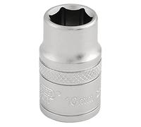 Draper Expert HI-TORQ® 16535 - Bussola con attacco quadro da 3/8", 10 mm, bussola metrica a 6 punti, accessorio per chiave in acciaio al cromo vanadio