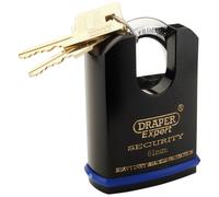 Draper Expert Lucchetto Heavy Duty Da 61Mm E 2 Chiavi Con Gancio Coperto 64198