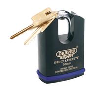 Draper Expert Lucchetto Pesante Da 50Mm Con 2 Chiavi E Gancio Coperto 64197