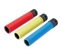 Draper extra Lungo Lega Dado Ruota Presa Set 1.3cmD 150mm 3pc Nylon Manica 07121