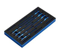 Draper extra Lungo Precisione Screwdriver Set IN 1/4 Cassetto Eva Tray 8 Pezzi