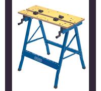 Draper Fold Down Banco 805 x 650 x 785mm Doppio Serraggio Azione 35 Fori 21353