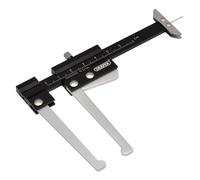 Draper Freno Disco Pinza Calibro Con Pneumatico Pieghevole Spessore 0-60mm 20219