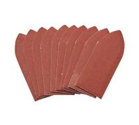 Draper Gancio Anello Alluminio Ossido Fogli Abrasivi 32 x 92mm 240 Sabbia 10 Set