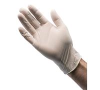 Draper glat-10l guanti in lattice (confezione da 10), blu