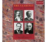 Draper - Gomes - Thurston - Goodman Clarinet-historical Recordings Vol 1 (CD)