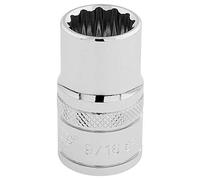 Draper h-af/B hi-torq presa 12 punti, blu, 9/40,6 cm