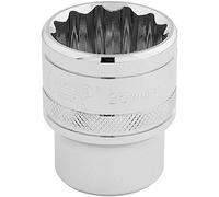 Draper h-mm/B hi-torq 12 punte, blu, 1/5,1 cm, attacco quadro, 25 mm