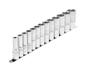 Draper H13AD/SR 1/5,1 cm centimetri. Dr. Imperial bussole profonde su una guida in metallo (13 pezzi), blu